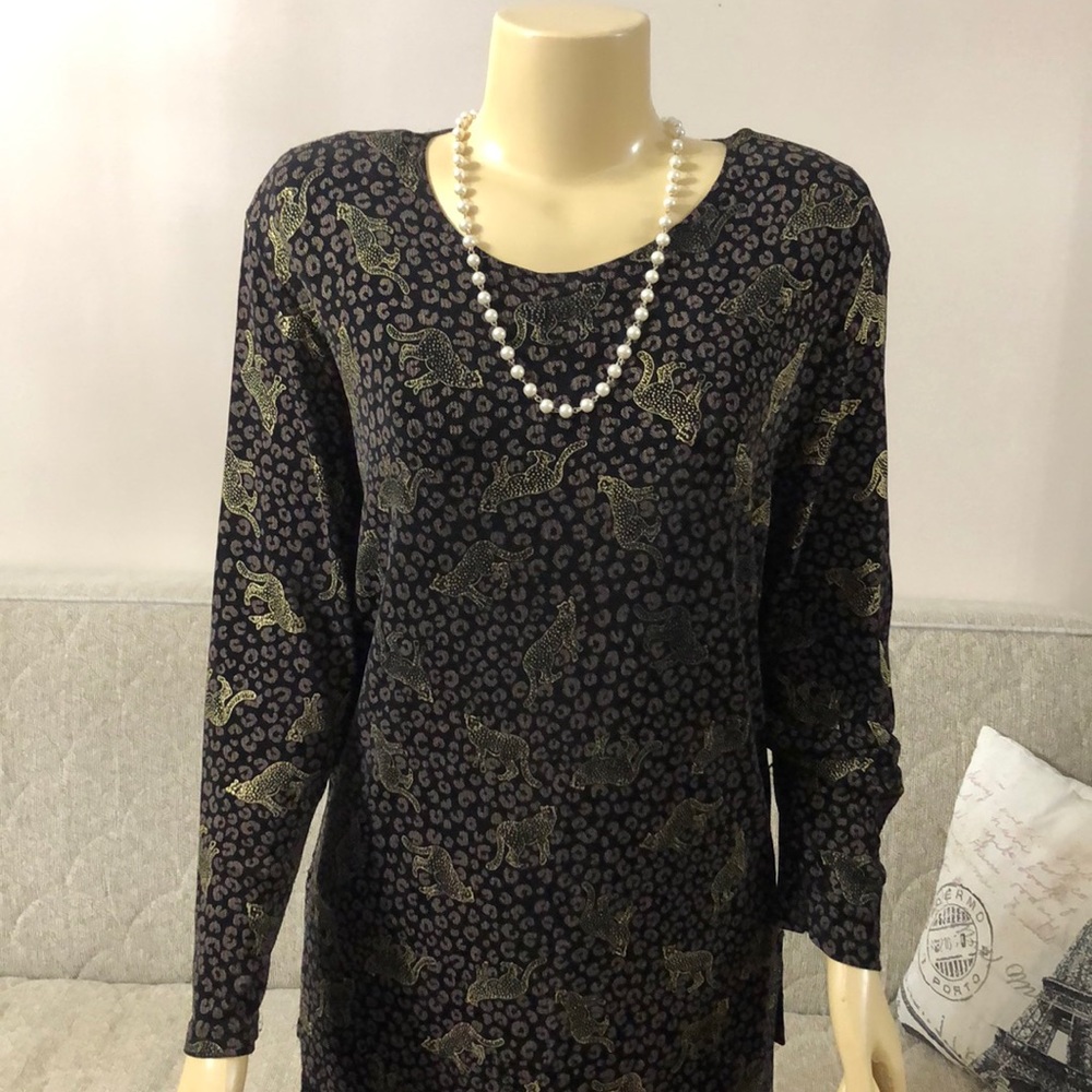 JAIPUR LONG SWEATER TUNIC SIZE L